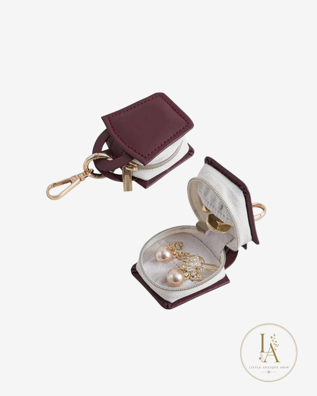 Mini Portable Jewelry Box
