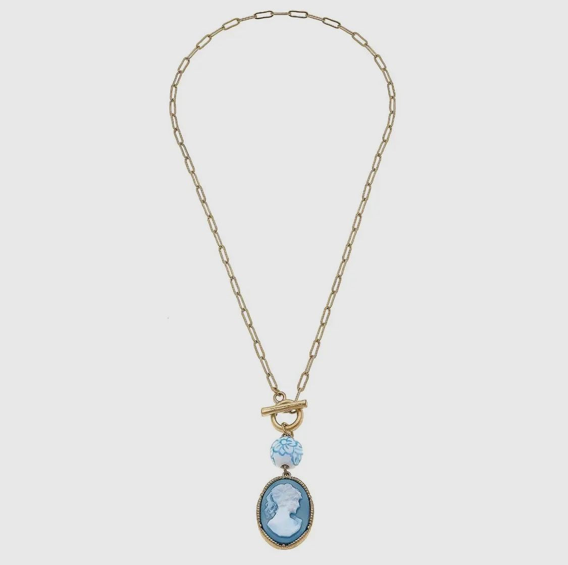 Cameo necklace