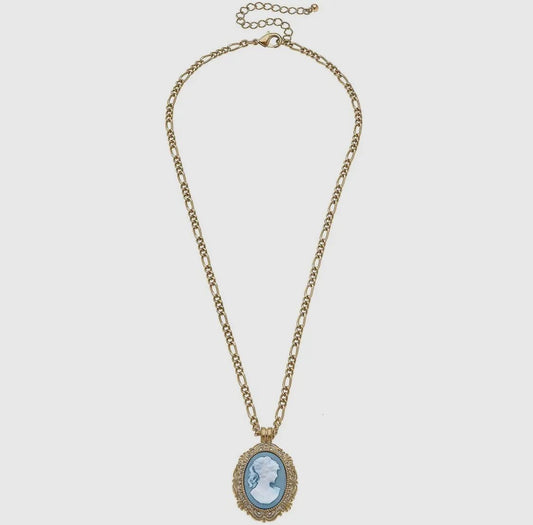 Cameo necklace