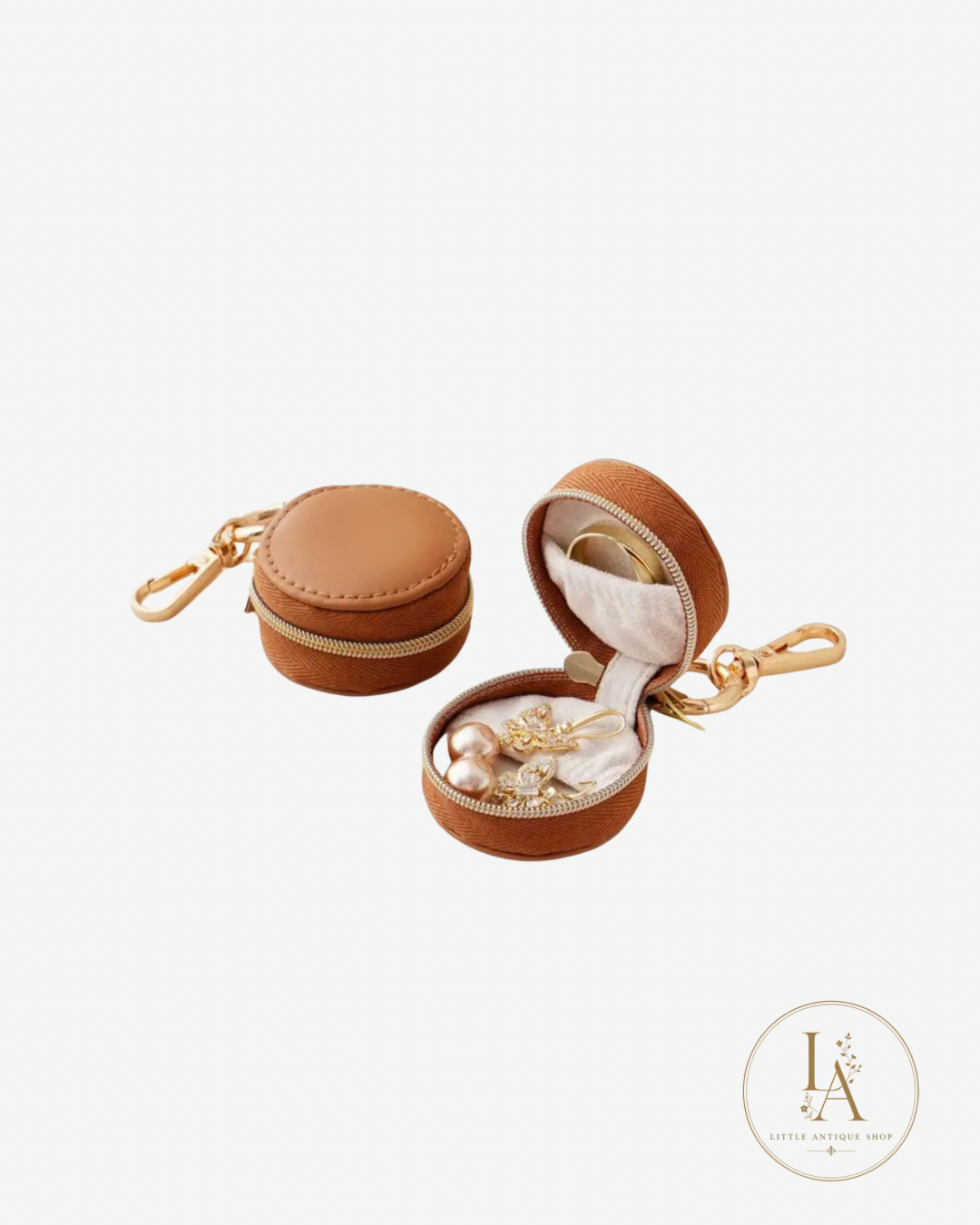 Mini Portable Jewelry Box
