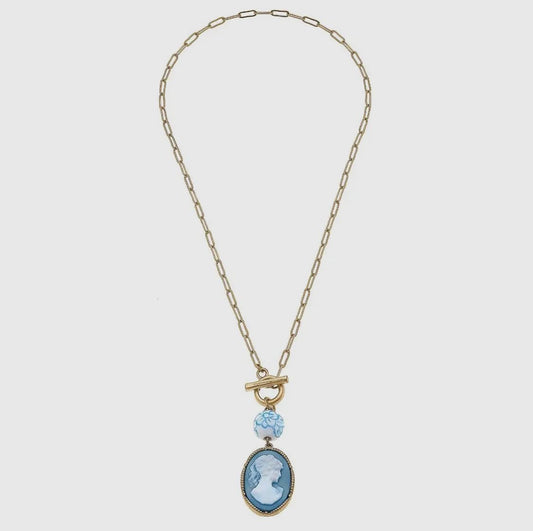 Cameo necklace